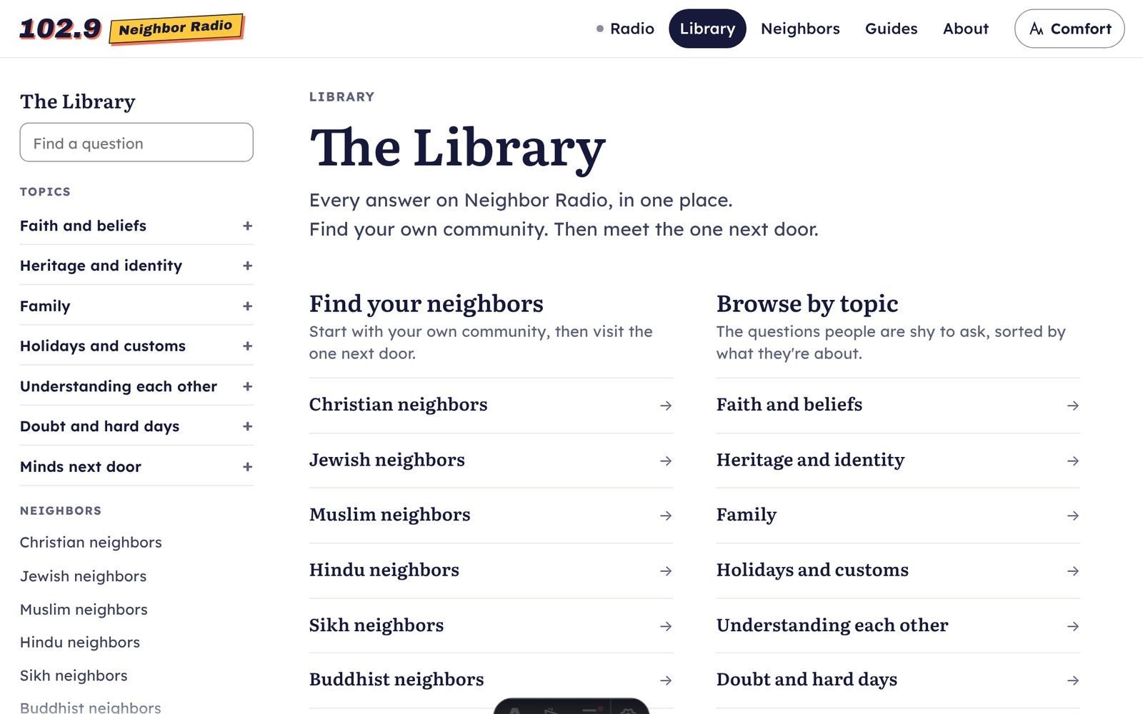 The library of plain answers